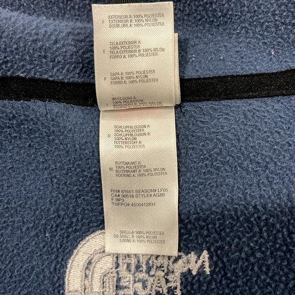 Men’s North Face full-zip fleece jacket - Picture 5 of 6